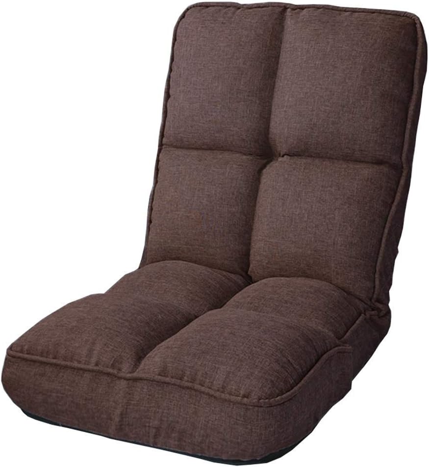 Schlafzimmer Klappbarer gepolsterter Bodenstuhl Einzel-Lounge-Stuhl