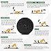 Yes4All High Density Foam Roller for Back, Variety of Sizes & Colors for Yoga, Pilates - Black - 24 Inches