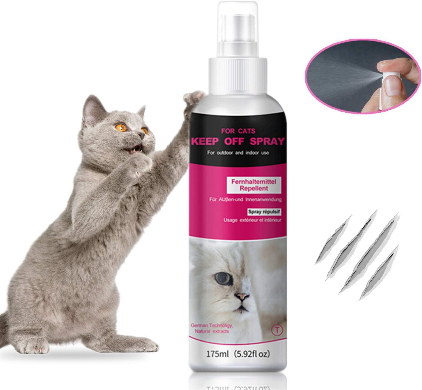 Cat Scratch Deterrent Spray Homemade DIY Homemade Cat Deterrent Spray Enough With The