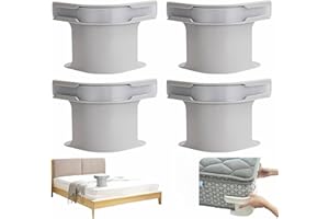 Lot de 4 supports de drap de lit pour coins, clips de verrouillage de drap de lit, sangles de drap-housse robustes pour toute