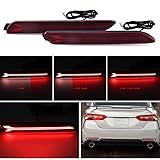 Raryloy LED Reflector Rear Bumper Tail Lights Brake