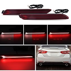 Raryloy LED Reflector Rear Bumper Tail Lights Brake