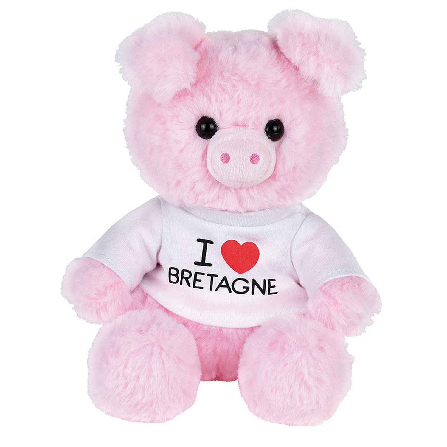 cijep- 23513 I Love Brittany Pig Soft Toy