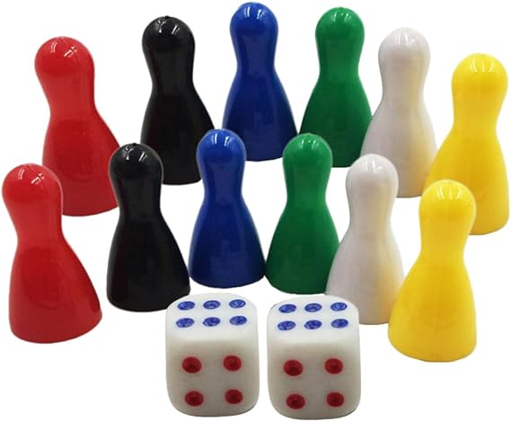 MagiDeal 100 Acryl Würfel 1x1x1 Cm - Bunte Bausteine Für Kinder