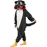 Livelycos Kids Animal Onesie Cosplay Costume Halloween Pajamas