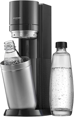 Duo – Máquina para hacer agua con gas, bebidas, SIN cilindro CO₂
