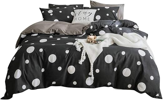 Amazon Com Otob New Cotton King Bedding Sets Polka Dot Print