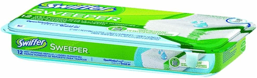 swiffer sweeper wet mopping cloth refills