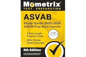 ASVAB Study Guide 2025-2026 - 5 Full-Length Practice Tests, 200+ Online Video Tutorials, ASVAB Prep Book Secrets: [Human Authored Certified]