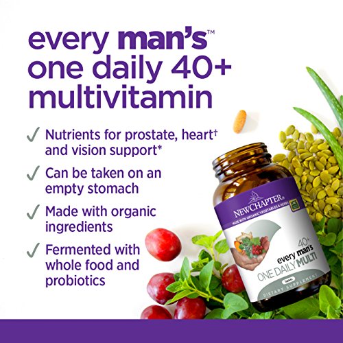 New Chapter Every Man's One Daily 40+, Men's Multivitamin Fermented