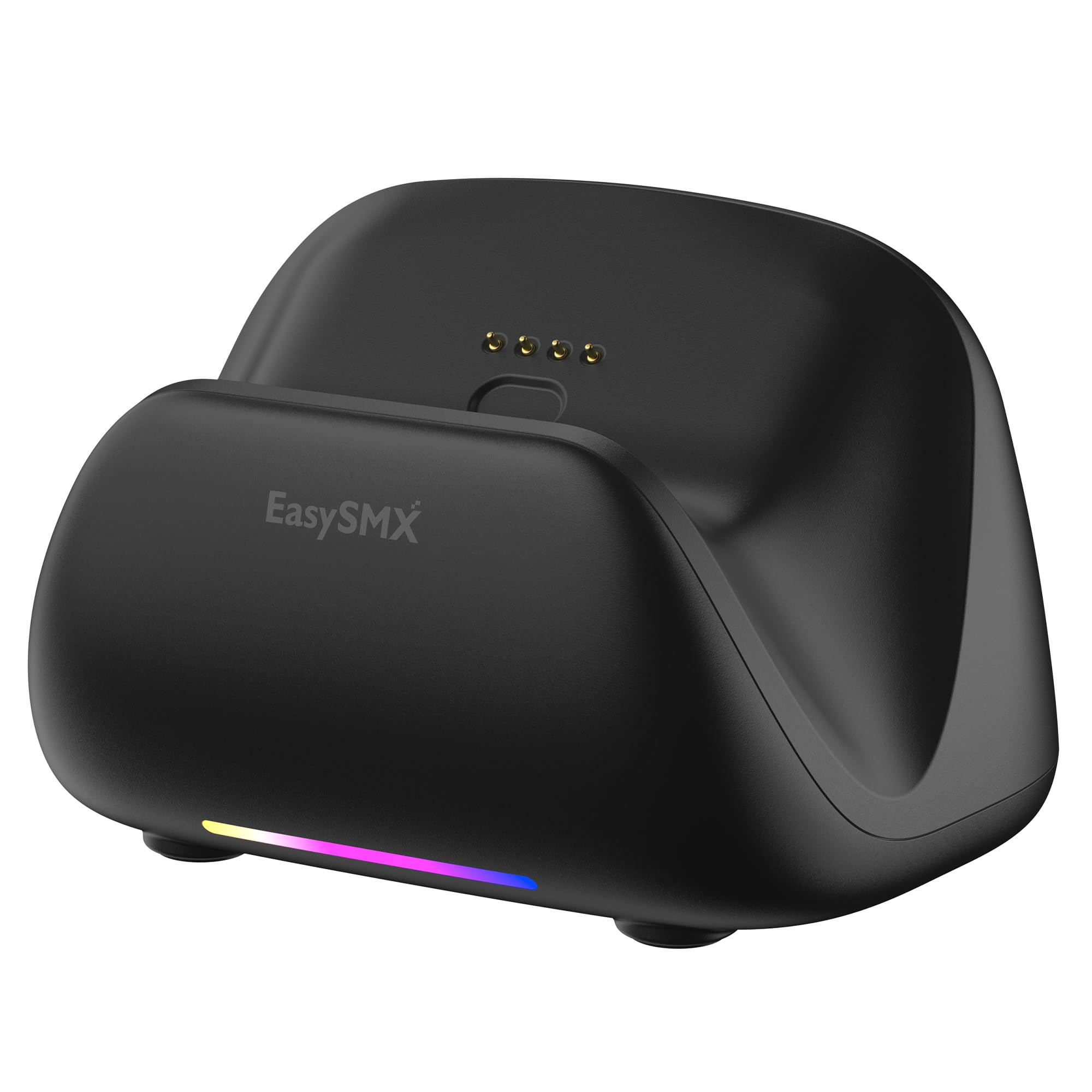 EasySMX X05Pro Controller Dock – USB-C Powered Stand with Receiver Storage, Anti-Slip Base, Clean Desk Setup, Premium Display for PC & Switch Gamers