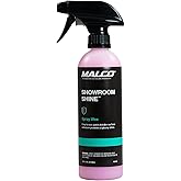 Malco Showroom Shine Spray Car Wax – Best Car Wax Spray for Professional Finish/Easy to Use Instant Detailer/Cleans and Waxes Painted Surfaces, Metal and Glass / 16oz. (110416)