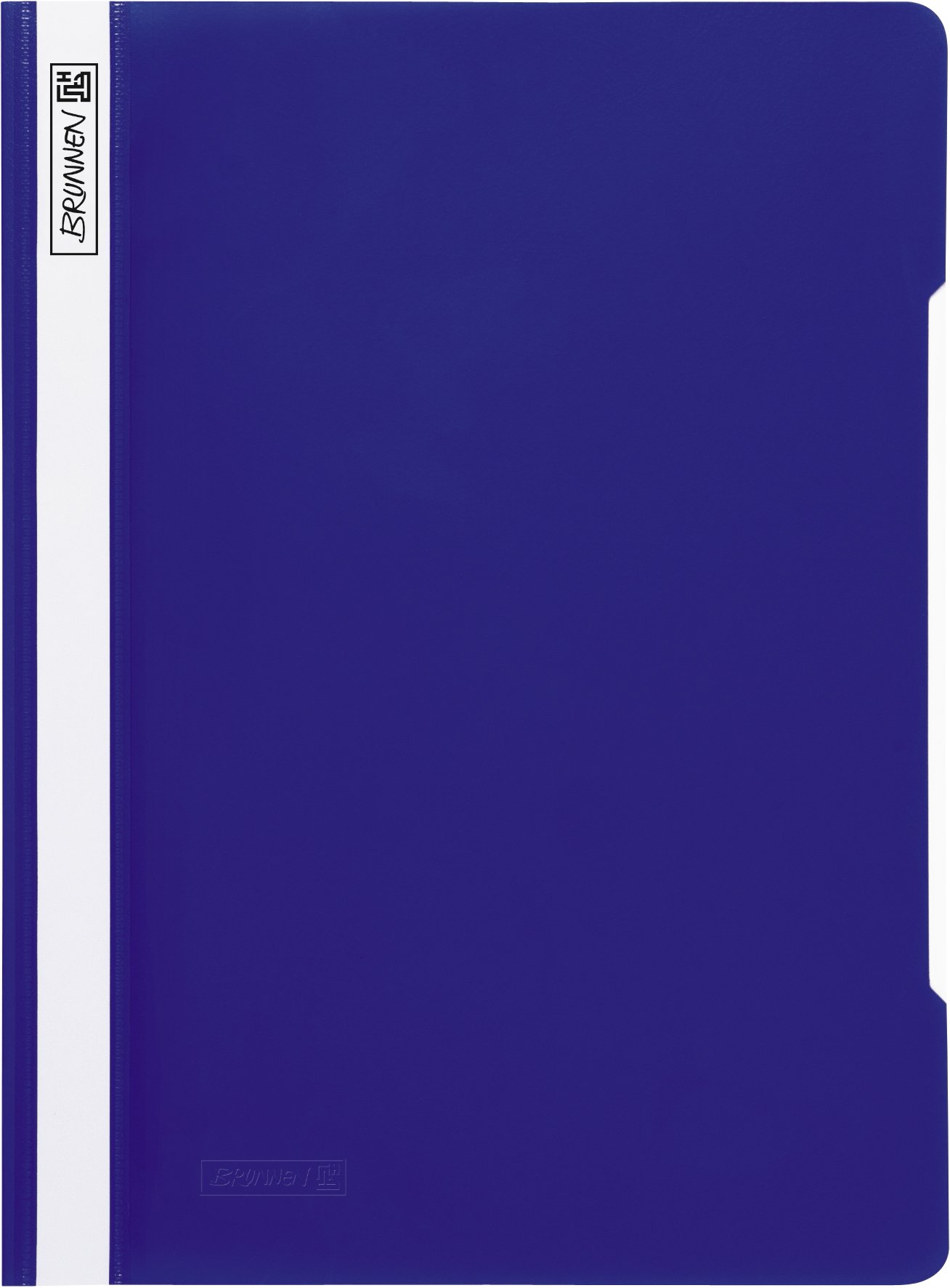 Brunnen File Folder/Plastic Folder A4 PVC Film Blue