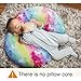 TIANNUOFA Nursing Pillow Covers for Baby, Rainbow, Dinosaur Breastfeeding Pillow Slipcover for Boys & Girls, Nursing Pillow Case for Newborn, Soft Fabric Fits Snug On Infant, Washable & Breathable