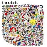Waterproof Stickers Pack(400 Pcs) for Laptop, Luggage, Car, Motorcycle, Bicycle, No-Duplicate, Random
