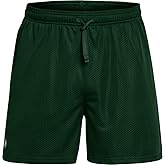 Under Armour - Mens Essential Mesh Shorts, Color Forest Green (301), Size: Large