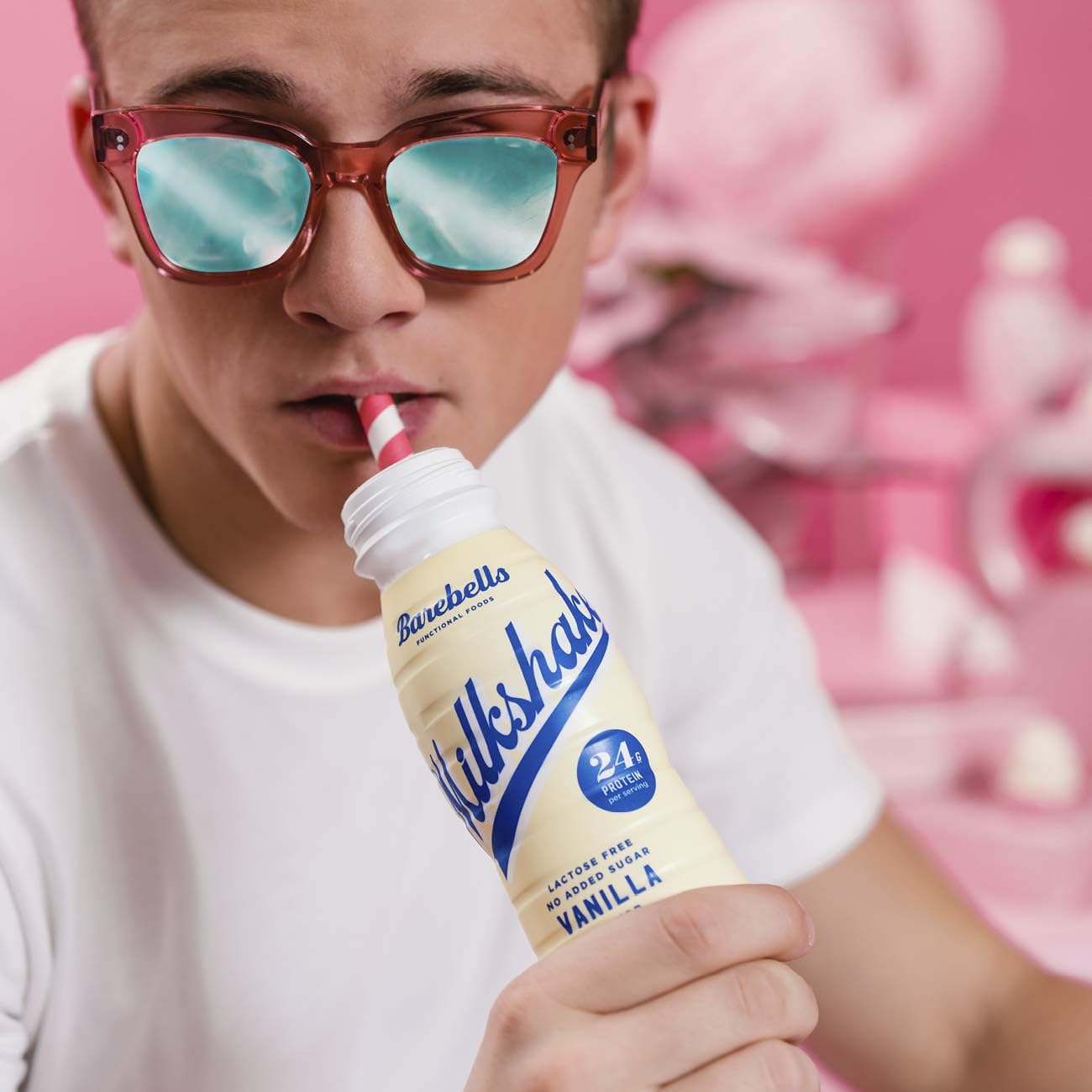 Barebells Protein Shake - 24g High Protein Milkshake, Lactose-Free, Ready to Drink, Low Carb - 8x330ml (Vanilla Flavour) - Image 5