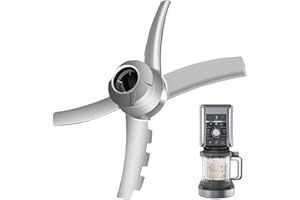 GROPECAN Replacement Paddle Blade for Ninja Creami NC500 Series Deluxe Ice Cream Makers Compatible with Creamerizer NC500 NC501 NC501H NC501HBL CN501CO Creamy Icecream Creamer Machine Mixing Accessories Parts