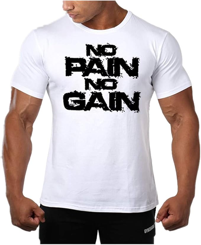 Cabeen Hombre Camiseta Manga Corta Fitness Deportiva Gimnasio ...