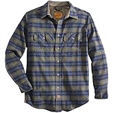 Venado Men's Premium Stretch Flex Force Flannel Shirt - Perfect Fall Casual Button Down