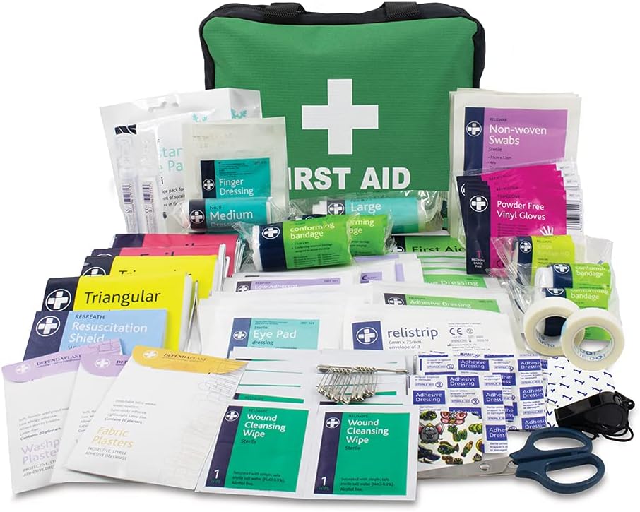 Reliance Medical First Aid Kit Bag 220 Pieces Survival Travel Car Home Camping