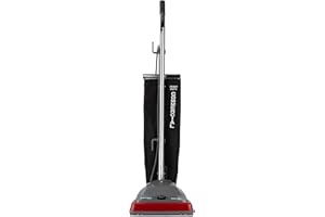 Sanitaire SC679K Tradition Upright Commercial Bagged Vacuum, Red
