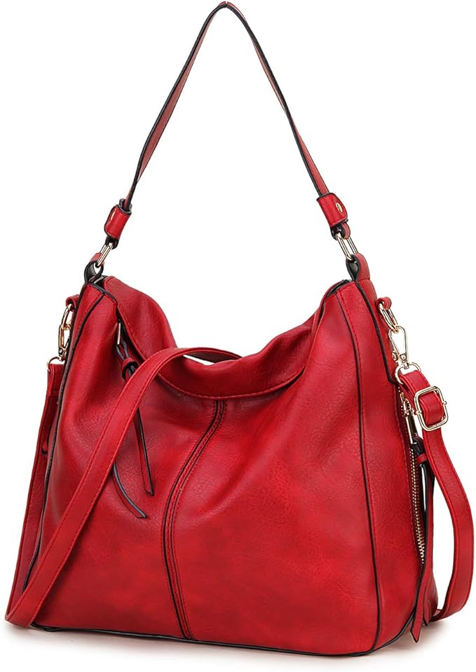 Hobo Bags for Women, Fashion Ladies Purse and Handbags Faux Leather