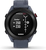 Garmin Approach S12 44mm GPS Golf Watch Granite Blue 43,000 Courses view 3
