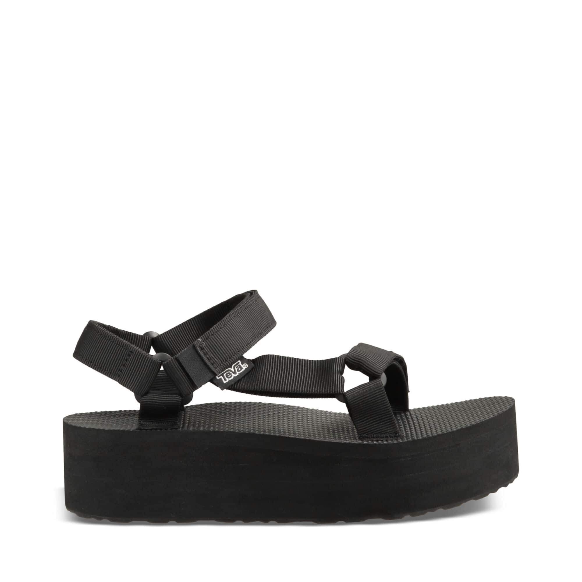 Photo 1 of Teva Women's Flatform Universal Platform Sandal, Black, 5 M US