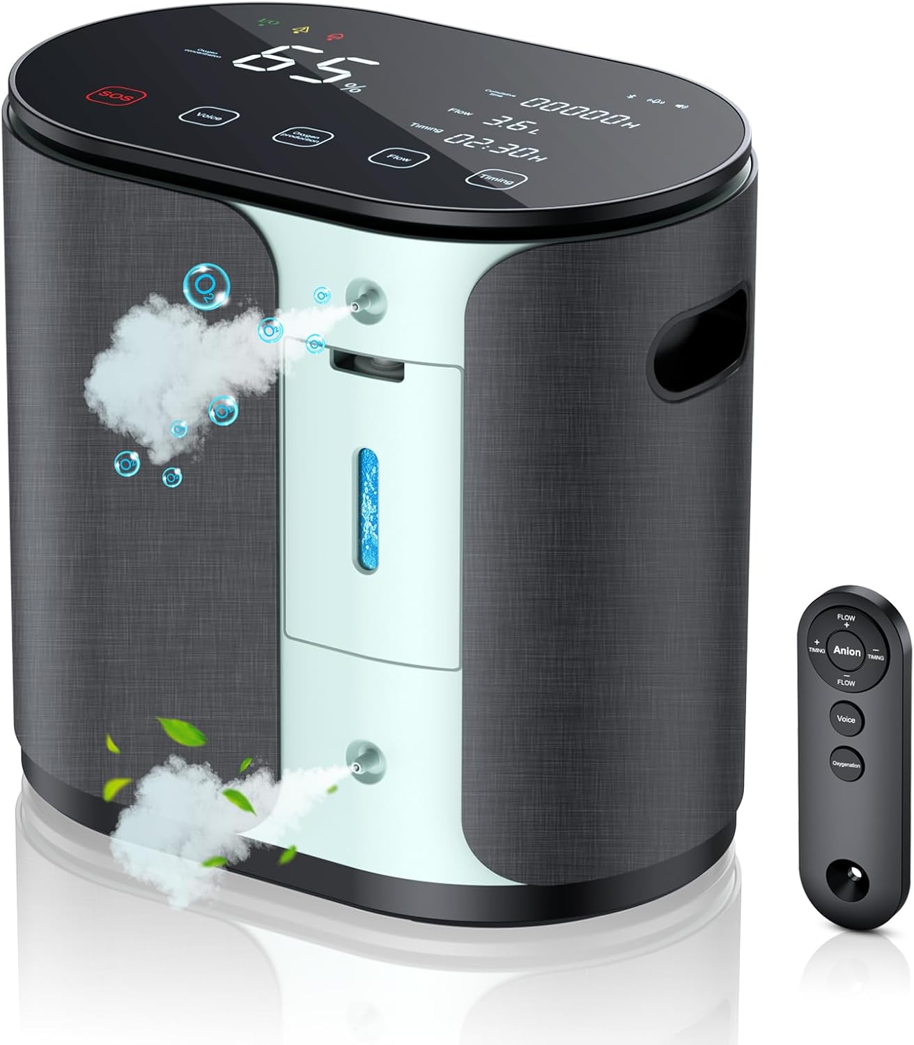 Top Products: Best Sellers - Oxygen Concentrator, Portable Oxygen Concentrator Machine for Home Use Travel, 2 in 1 Functions, Multi-Purpose, with Oxygen Tubing, Stable Oxygen, Help Health, 9L, Remote Control Household Equipment