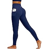 IUGA Womens Hidden Scrunch Butt Lifting Leggings Compression Gym Leggings with Pockets Booty Workout Yoga Pants Tummy Control