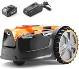 LawnMaster OcuMow 16 Robot Lawnmower, No Boundary Wire, 150m²