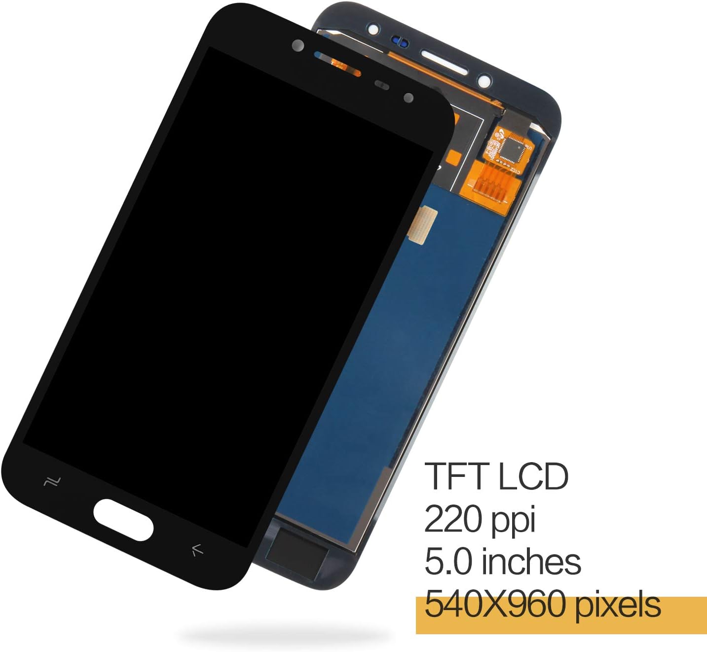 TFT LCD Screen Replacement for Samsung Galaxy J2 PRO (2018) J250 J250F J250F/DS J250G J250N J250M/DS 5.0" LCD Display Touch Screen Digitizer New Assembly(Not Original AMOLED) (Black) - Image 3