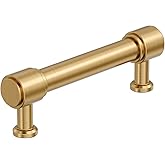 Amerock Faircrest 3-3/4 inch (96mm) Center-to-Center Champagne Bronze Cabinet Pull, BP37463CZ