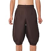 BLESSUME Retro Colonial Pants Renaissance Mens Knicker Pants Breeches