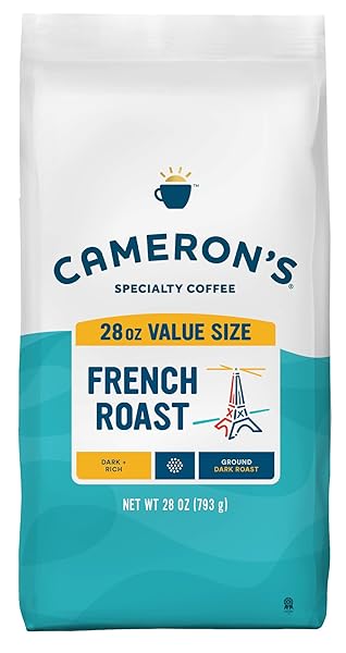 CAMERON’S COFFEE ROASTED GROUND COFFEE BAG, FRENCH ROAST, 28 OUNCE