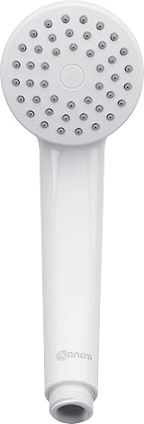 Cornat Amarela Hand-Held Shower Head White 67mm 1 Jet Anti-Limescale view 3