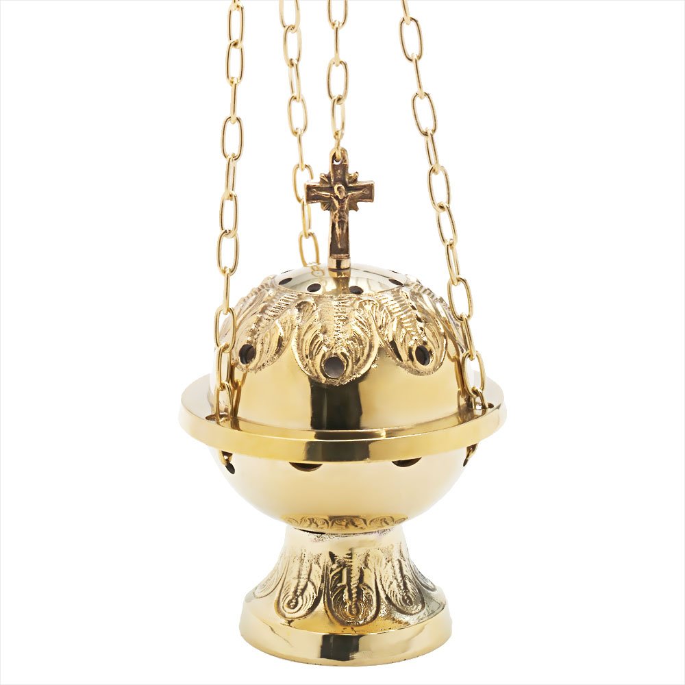 NKlaus Incense Burner Brass Handmade Gift 2923