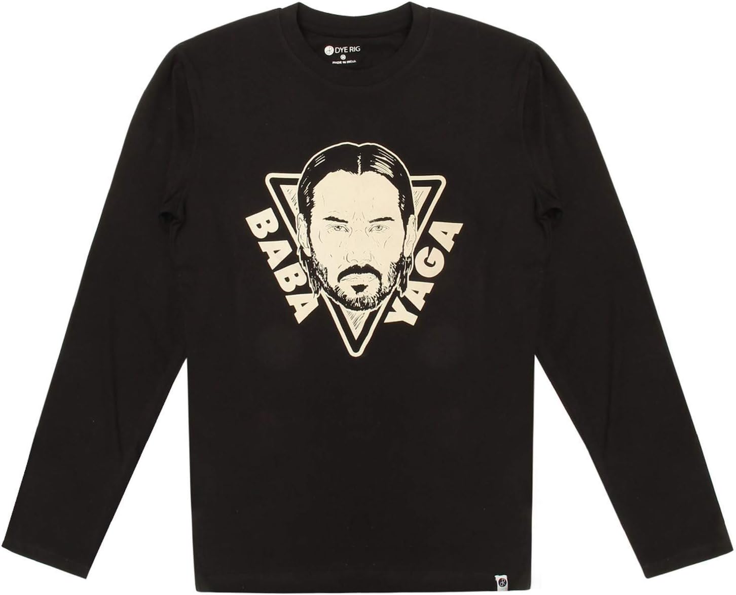 DYE RIG John Wick Baba YAGA Print Full Sleeve t Shirt for Men