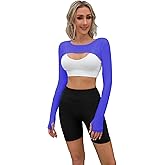 Hairwilly Cooling Shawl Arm Sleeve Sun Protection Women's tops for Golfing,Riding,Driving