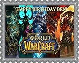 World of Warcraft - Edible Cake Topper - 7.5" x