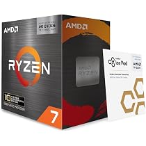 CPU Ryezn 7 5800X3D AMD Ryzen 7 5800X3D 8-core, 16-Thread Desktop Processor with AMD