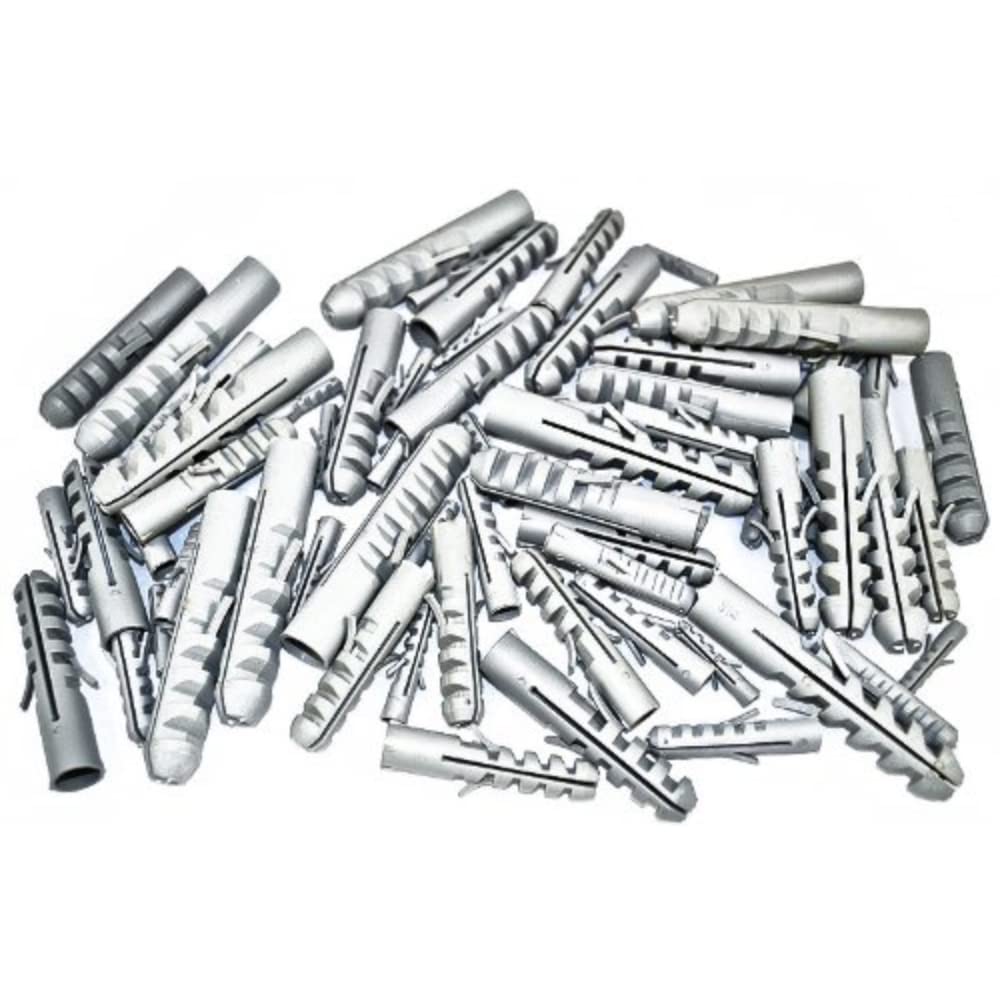 Bulk Hardware BH00918 - Workshop Assortment of Large Wall Plugs - Grey