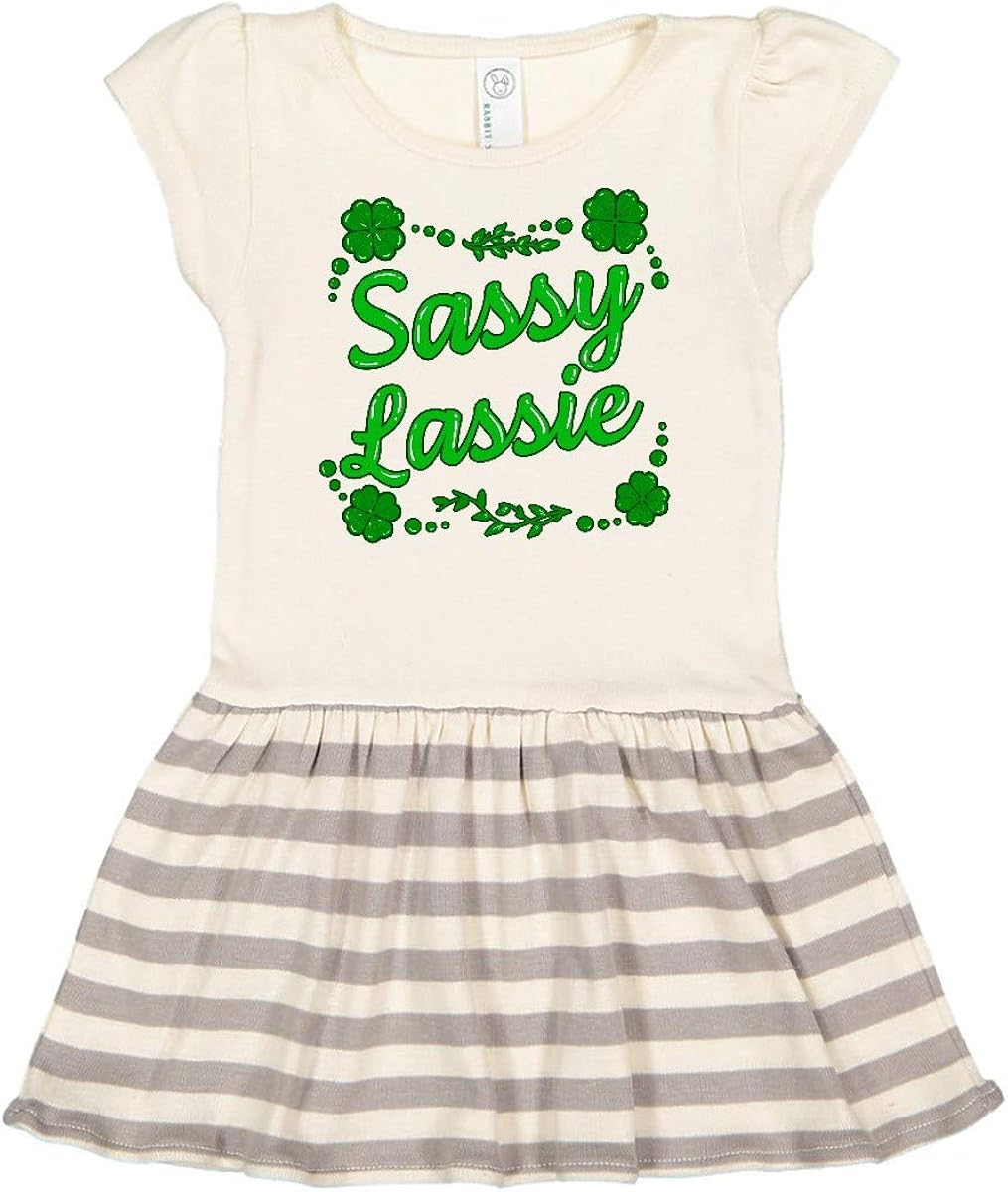 Amazoncom inktastic sassy lassy with green 4 leaf clovers toddler