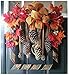 FunPa Pine Cones for Christmas Tree Decorations - 72Pcs Decorating Pinecones with Lanyard for Garland Thanksgiving Halloween Xmas Tree Ornaments