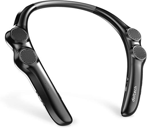Amazon ネックスピーカー ウェアラブル Bluetooth 5 0スピーカー 完全ワイヤレス 首掛けスピーカー ポータブル ネックすぴーかー Doltech ポータブルスピーカー Amazon ネックスピーカー ウェアラブル Bluetooth 5 0スピーカー 完全ワイヤレス 首掛けスピーカー ポータブル ネックすぴーかー Doltech ポータブルスピーカー