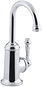 KOHLER K-6666-CP Wellspring Beverage Faucet, Polished Chrome