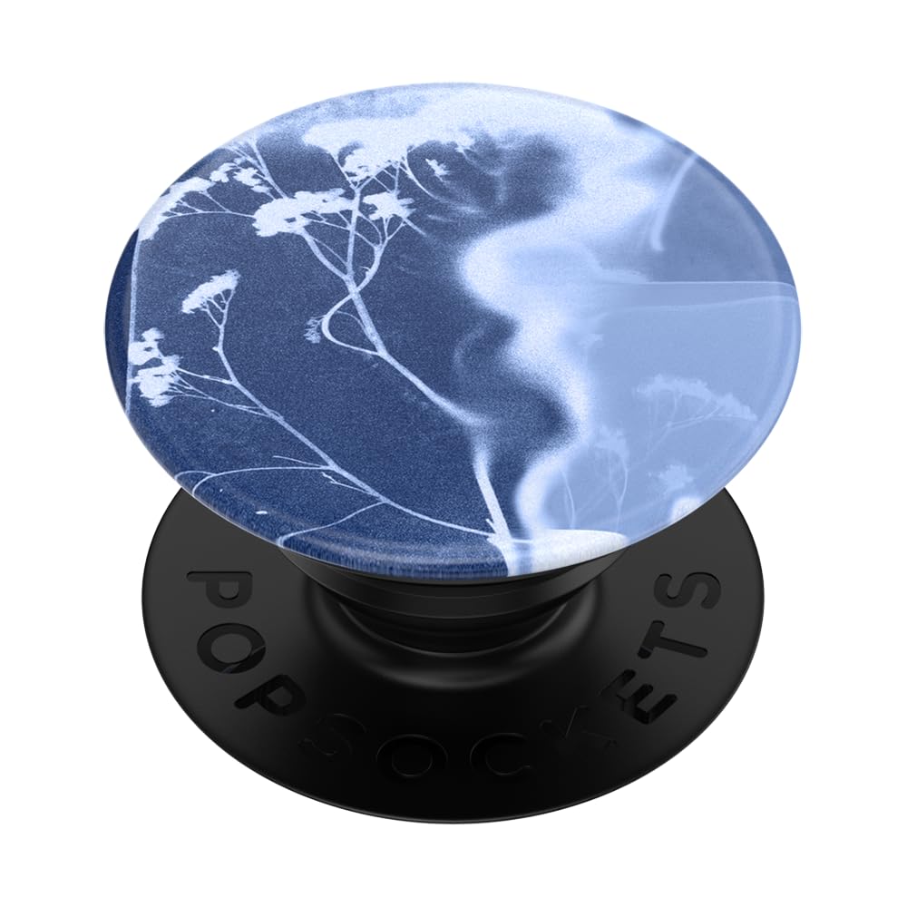 Photo 1 of ????PopSockets Phone Grip with Expanding Kickstand, Adhesive Grip - Indigo Blooms