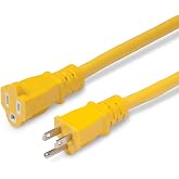 Marinco 151250 Extension Cord, 15A, 12/3, 50'
