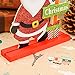 DIYSELF 3 Pack Christmas Centerpieces for Tables, Christmas Table Decorations Sign for Dining Room, Coffee Shop, Kitchen, Office, Santa Centerpieces for Christmas Party, Decoraciones de Navidad